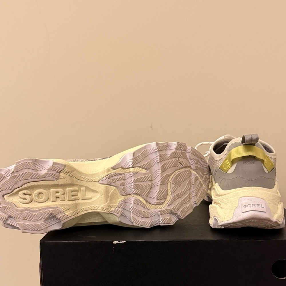 Sorel Men's Sneakers in Gray and Light Lime - Picture 6 of 6